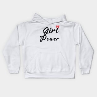 girl power Kids Hoodie